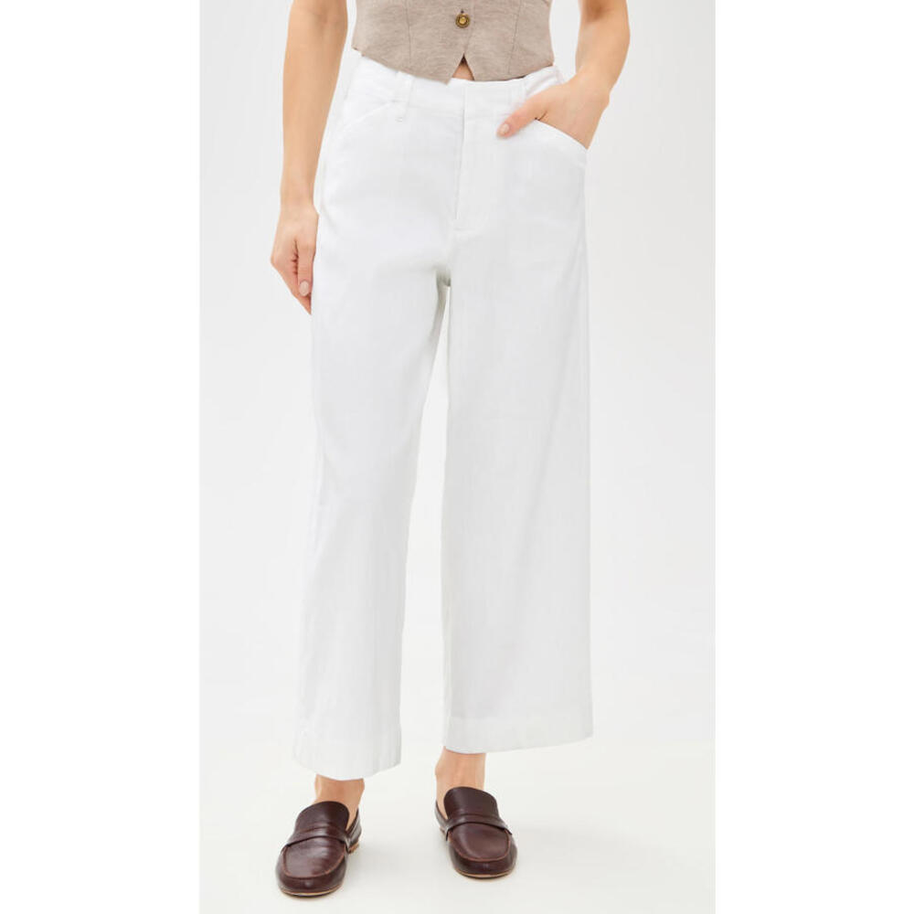 NWT! rag & bone Banks Linen Pants in White Size 6